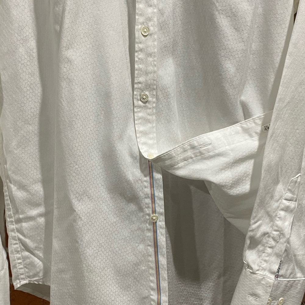 Bugatchi Uomo Euc Classic Button Down Shirt - image 5